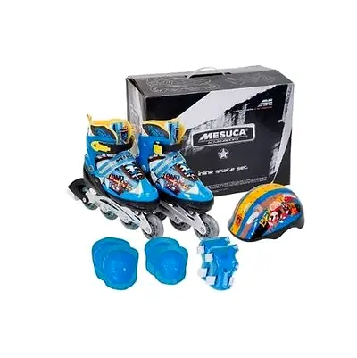 Mesuca Inline Roller Skates - Adjustable Size - Brand New