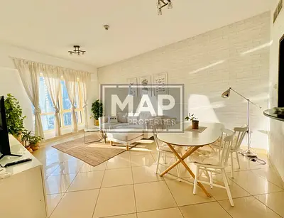 2 BHK Apartment Fully Furnished for Rent in JLT with Lake View 5min walk to DMCC Metro Station.