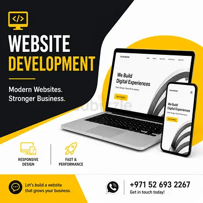 Modern and responsive websites for your business.