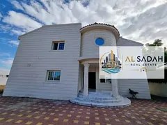 Two-story stone villa in Al Rahmaniyah for sale 1. 25,000 sq ft 2. Large garden 3. 6 master bedrooms