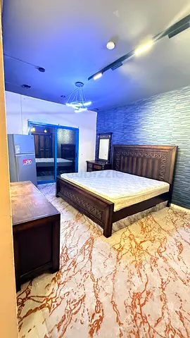 Fully Furnished luxury Room available with separate Washroom and balcony 2000/-
