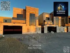 Luxury villa for sale, 5 master bedrooms, registration fees included, mortgage financing available,