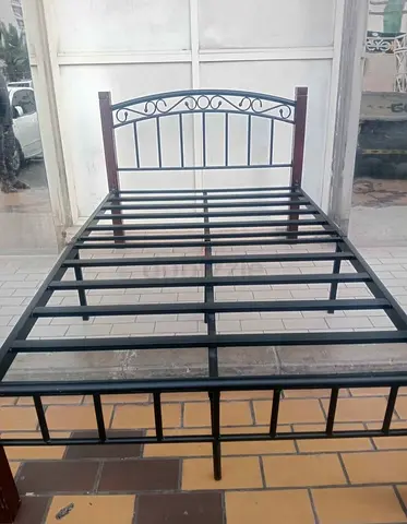 Double bed with mattress 120by190cm