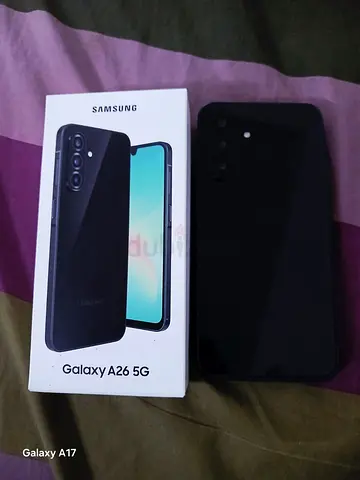 Samsung Galaxy A26 5G with box - Black, good condition