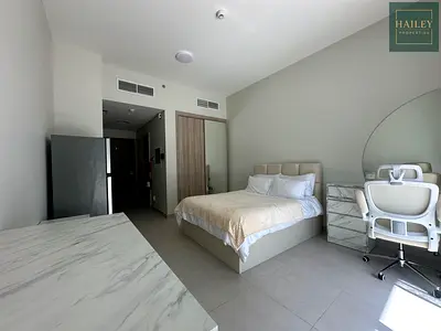 Furnished Studio | Balcony | City & Pool View