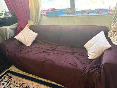 3-seater sofa at affordable price / Contemporary couch / Fabric sofa for sale/ Home Furniture