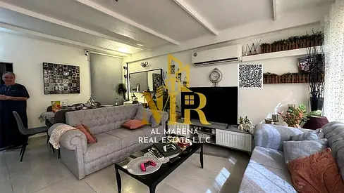 Two-story villa with a rooftop terrace, priced inclusive of registration and ownership fees, located on the main street and ready for immediate occupa