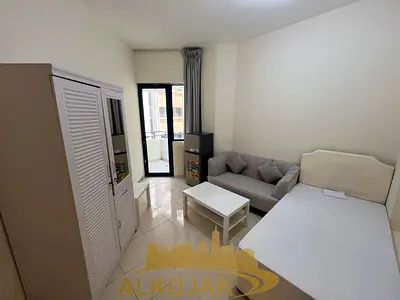 Furnished Rooms with Balcony | Khalifa Street | 2200 AED Monthly