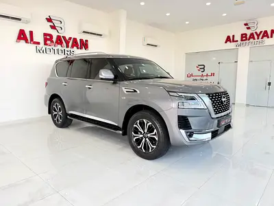 نيسان باترول تيتانيوم  V8 LE 400  رمادي / زعفراني 2023 المسعود