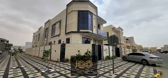 Villa for Sale – Al Zahia, Ajman, Super Deluxe, 5 master bedrooms + living, 3,014 sqft land, 3,500 sqft built, Price: AED 1,780,000 ::