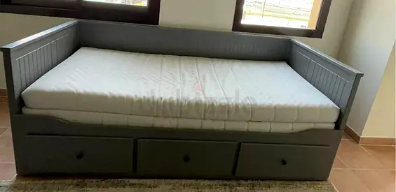 Ikea Day bed with two mettreses available in perfect condition