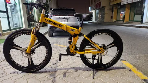 Land rover bi cycle 26 size 21 speed shimano giyar folding