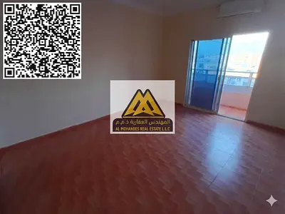 بلكونة باطلالة مميزة | استديو مساحة كبيرة جدا | مطبخ شبه منفصل | تكييف اسبليت | سهل المخرج للشارقه ودبي