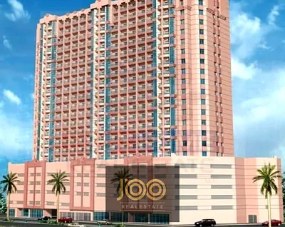 Apartment for Sale – Al Nuaimiya C, Ajman, 2BR + living, 3 bathrooms, 1436 sqft, balcony, parking, 7th floor. Price: AED 220,000