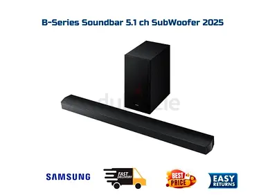 Samsung B-series Soundbar HW-B750F 5.1 ch Subwoofer 2025 Model
