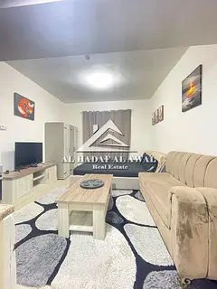 Studio apartment with distinctive furnishings for monthly rent in Umm Al-Khan Corniche