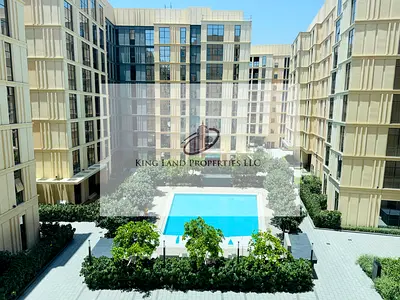 Modern 1 BHK | 2 Washrooms | Pool View | Counter Kitchen | Spacious Living | Al Mamsha