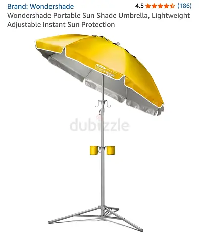 Yellow Outdoor Patio Umbrella
