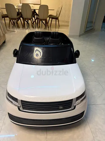 Kids Electric Ride-On Range Rover - White, 2-Seater