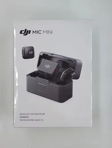 DJI MIC MINI (2 TX + 1 RX + CHARGING CASE) WIRELESS MICROPHONE