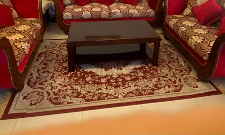Carpet for sitting area