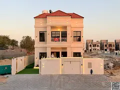 Villa for sale in Ajman at a competitive price, all fees included. Excellent location. Freehold owne