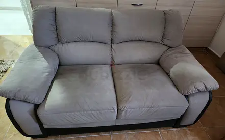 2-Seater Fabric Sofa — Compact, Comfortable, Great Condition