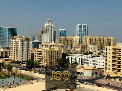 Studio for sale in Al Nuaimia C, 565 sqft, ready, balcony, parking. Price AED 395,158, DP 78,000, monthly 5,286.