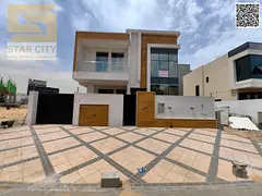 Stone-Faced Villa for Sale in Ajman A stunning modern luxury villa for sale in Al Helio, Ajman.