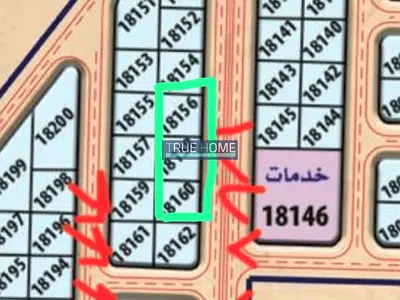 ارض للبيع في صناعية الصجعه اراضي شركة اساس