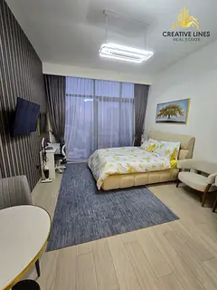 Well Full Furnished, Luxurious Studio, Burj Khalifa View