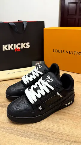 Louis Vuitton Trainer Sneakers ‘Black/White’