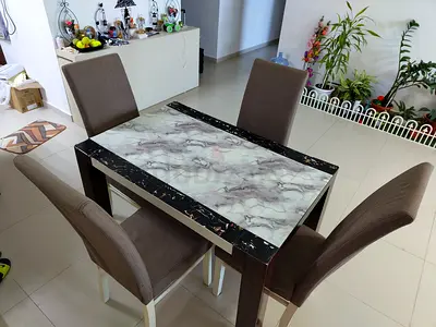 Dining table with 4 chairs