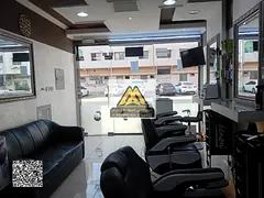 For Sale – Fully Equipped Barber Shop in Al Rawda 3, Ajman – Prime Location &amp; Ready to Opera