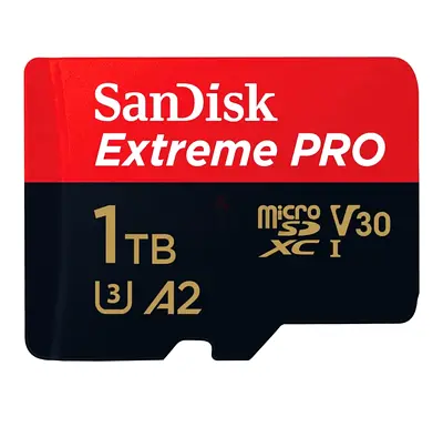 SanDisk Extreme PRO 1TB microSDXC U3 A2 V30 - Brand New (Listing)