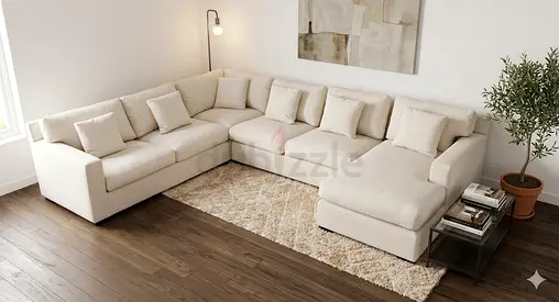 U_Shape Crate And Barrel Sofa
