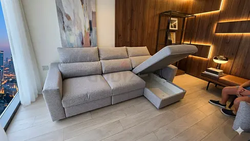 Brand New condition ikea eskilstuna L shape sofa under storage