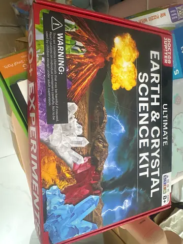 Ultimate Earth  Crystal Science Kit - Complete Geology Experiment Set