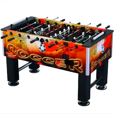 Foosball Table Multicolor Soccer Arcade Game Table