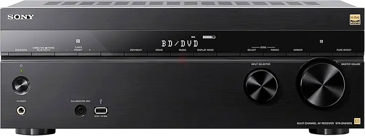 Sony STR-ZA810ES 7.2 Channel Dolby Atmos Dolby DTSX Bluetooth WiFi 4K Receiver