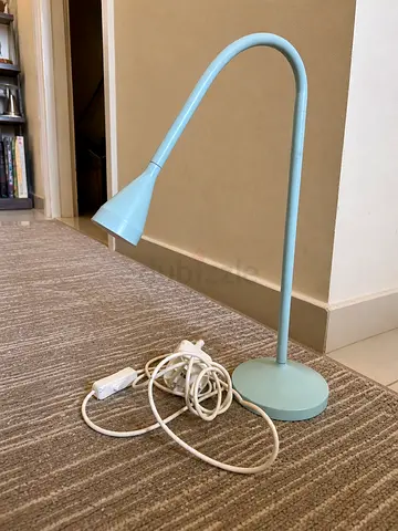 IKEA Mint blue adjustable desk lamp - good working condition