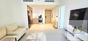 Fully Furnished Modern 1-Bedroom with Spacious Balcony