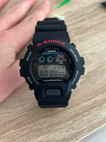 Casio G-Shock Digital Sports Watch (Black) NEVOTIABLE