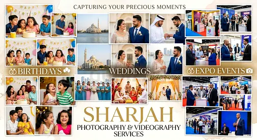 ✨ Cinematic Photography  Videography Studio in Sharjah