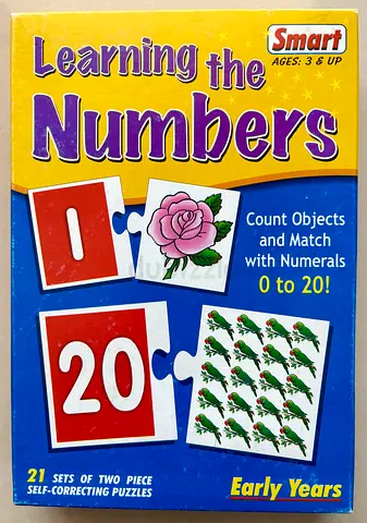 Smart “Learning the Numbers” Early Years Puzzle