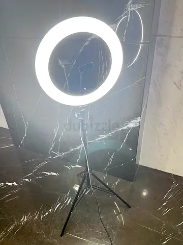 Ring Light with Adjustable Tripod Stand - Good Working Condition