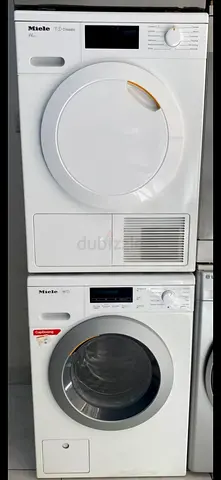 Miele latest model 8 kg washer and 8 kg dryer separate set freestanding by tata