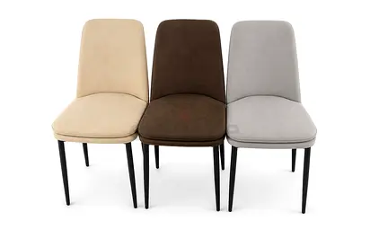 Dining Chairs Upholstered — Mixed Neutrals, box pack MAF-9320