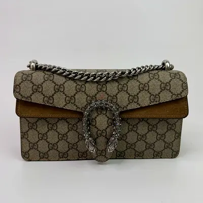Authentic GUCCI DIONYSUS GG SMALL SHOULDER BAG