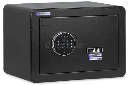 Rubik RB-25D Safe Box, Document Size with Digital Lock and Override Key, 25x35x25cm (NEW)